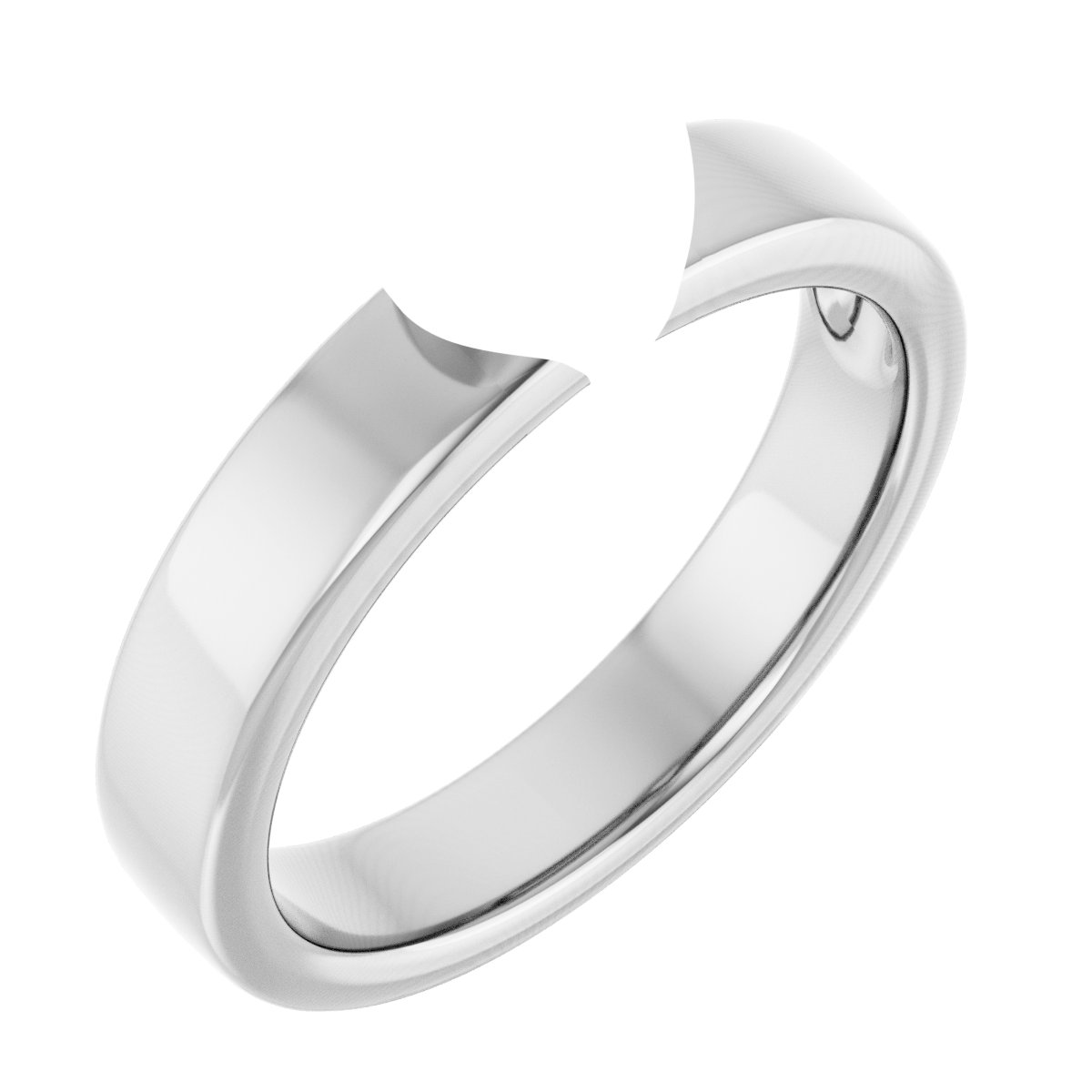 Bezel-Set Solitaire Engagement Ring