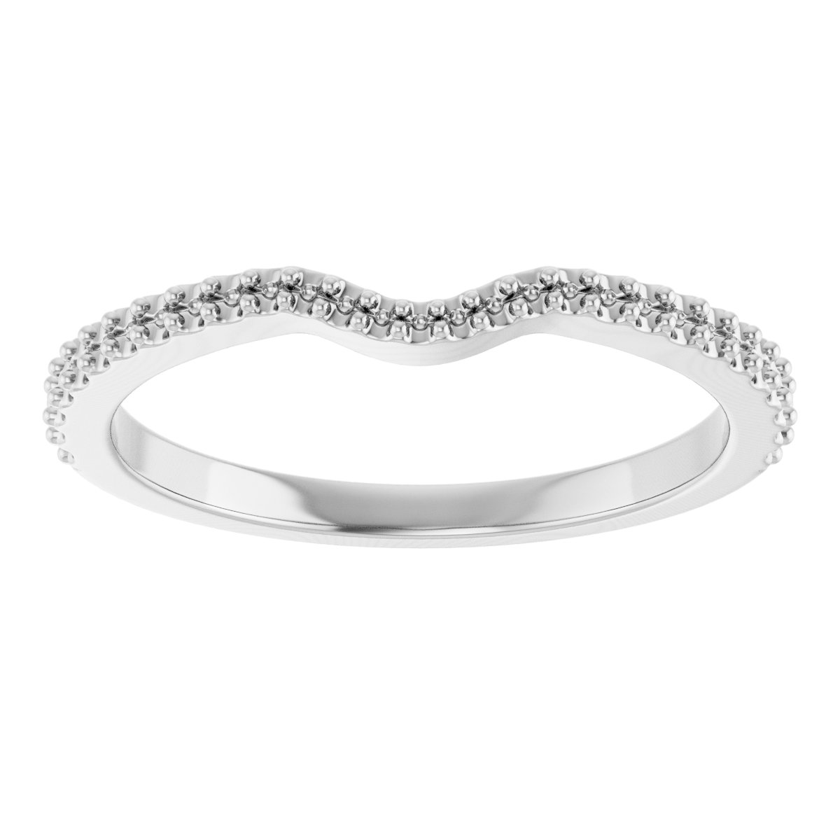 Band Mounting for 12 mm Square Ring view 3
