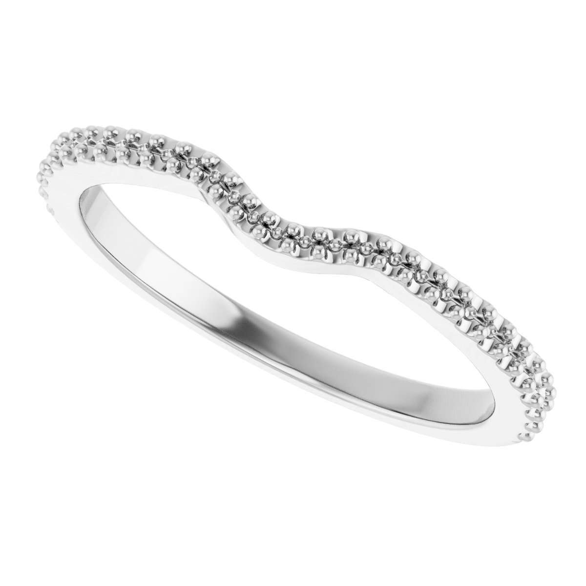 Band Mounting for 12 mm Square Ring view 5
