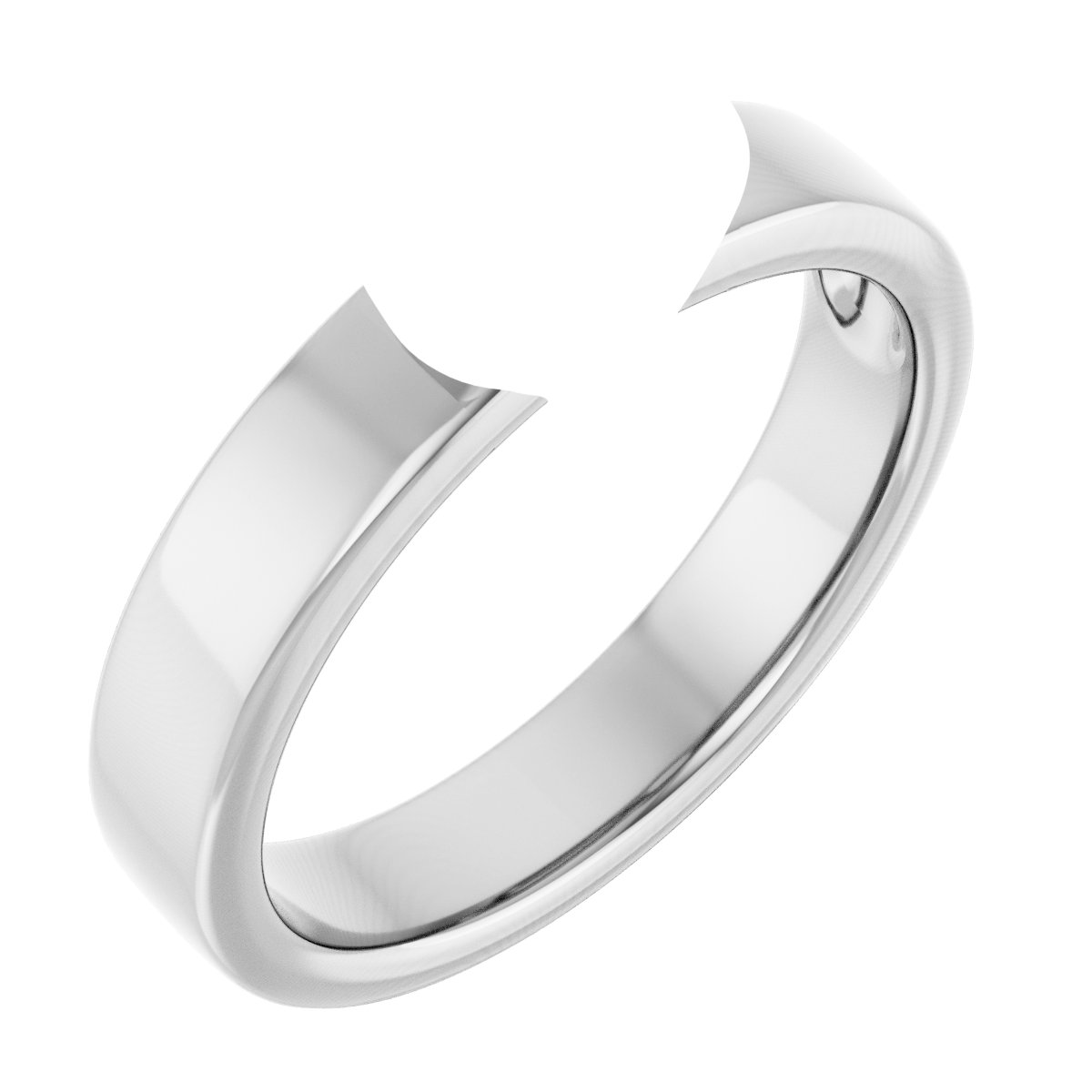 Bezel-Set Solitaire Engagement Ring