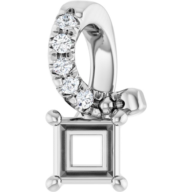 14k White Gold