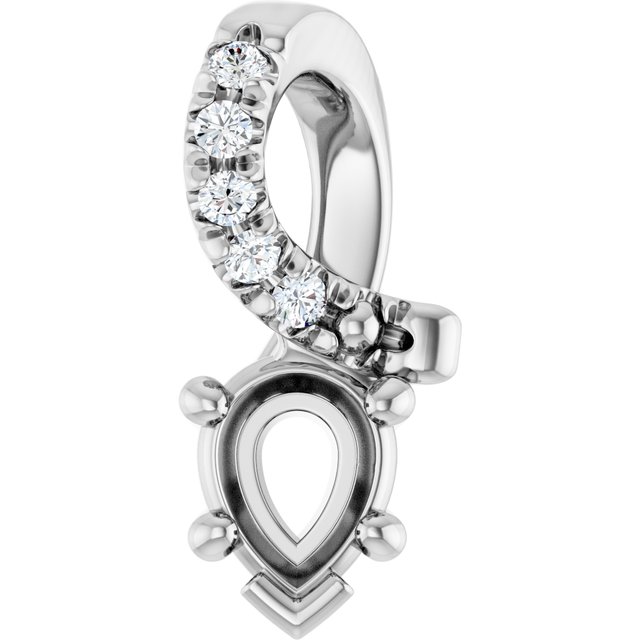 14k White Gold