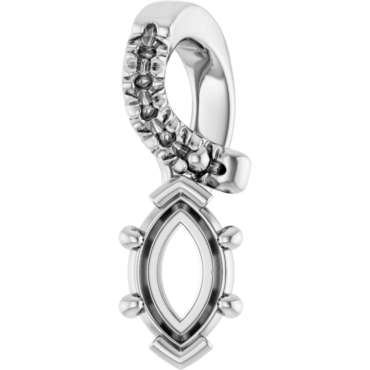 14k White Gold