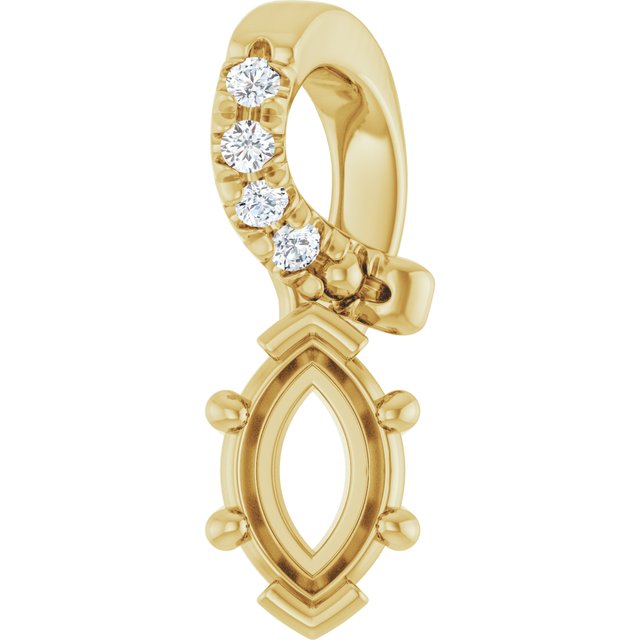 14k Yellow Gold
