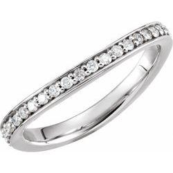 Diamond Stackable Ring or Mounting