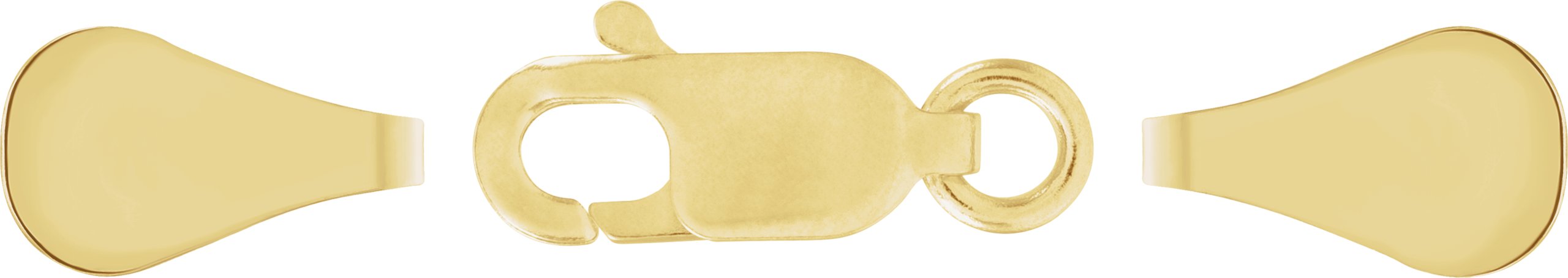 Lobster Clasp & Flat Chain End Sets