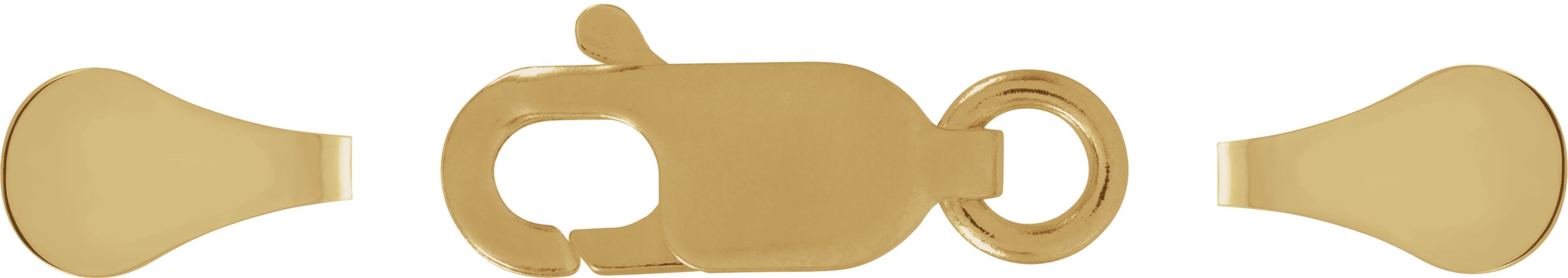 Lobster Clasp & Flat Chain End Sets