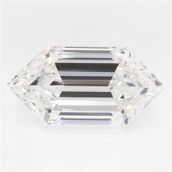 ELONGATED HEXAGON 3.63ct D VVS2