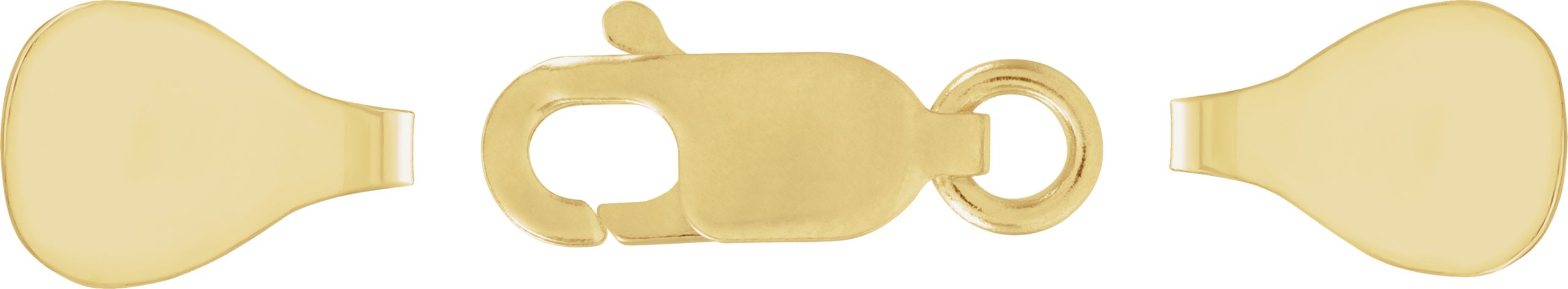 Lobster Clasp & Flat Chain End Sets