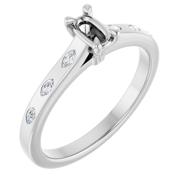 14k White Gold