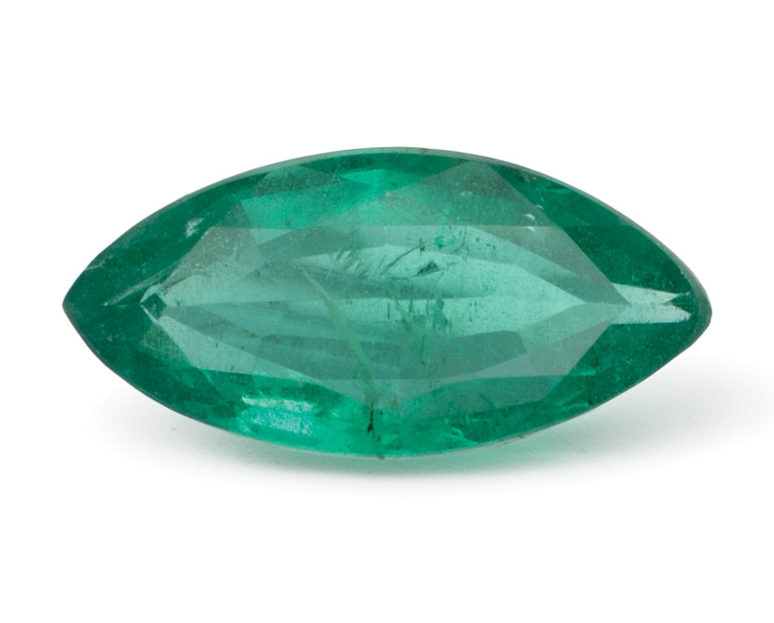 MARQUISE 0.54ct Natural Emerald 
