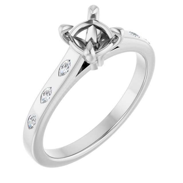 14k White Gold