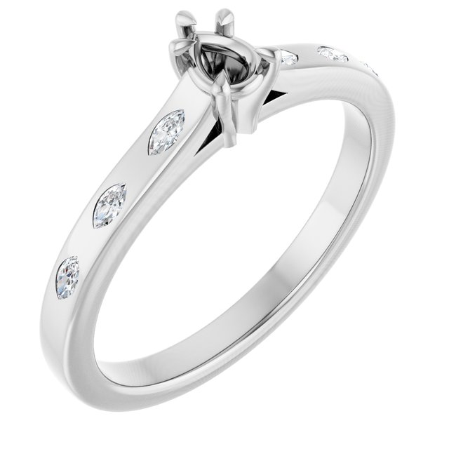14k White Gold
