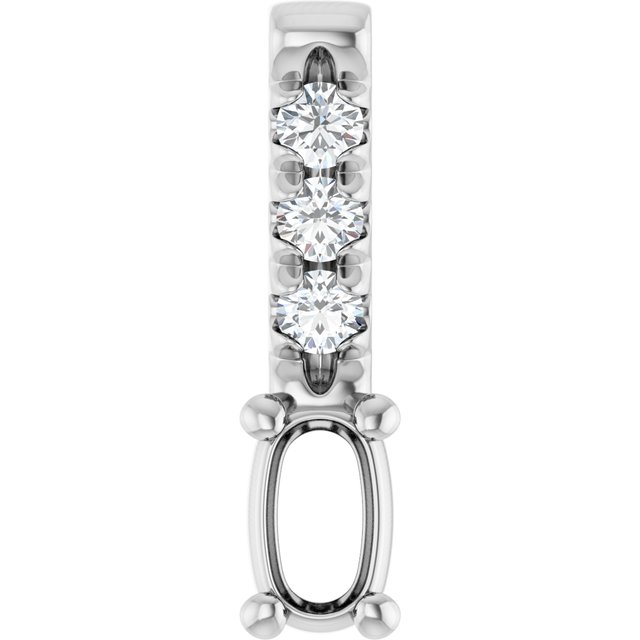 14k White Gold