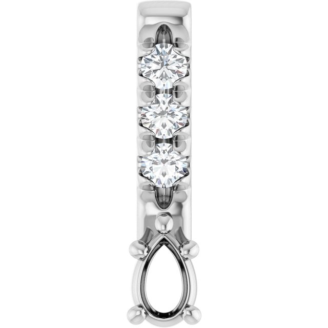 14k White Gold