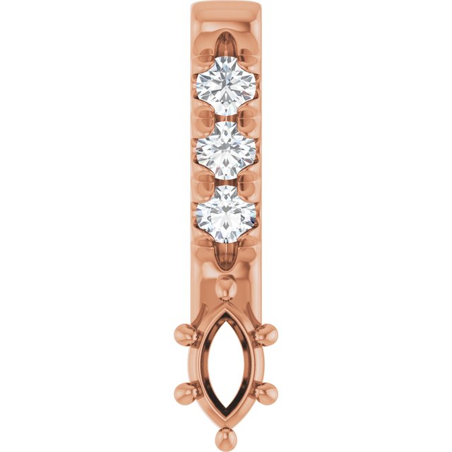14k Rose Gold