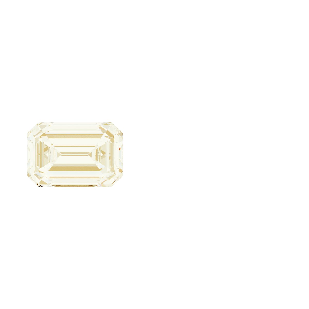 Emerald Bezel-Set Line Bracelet Link