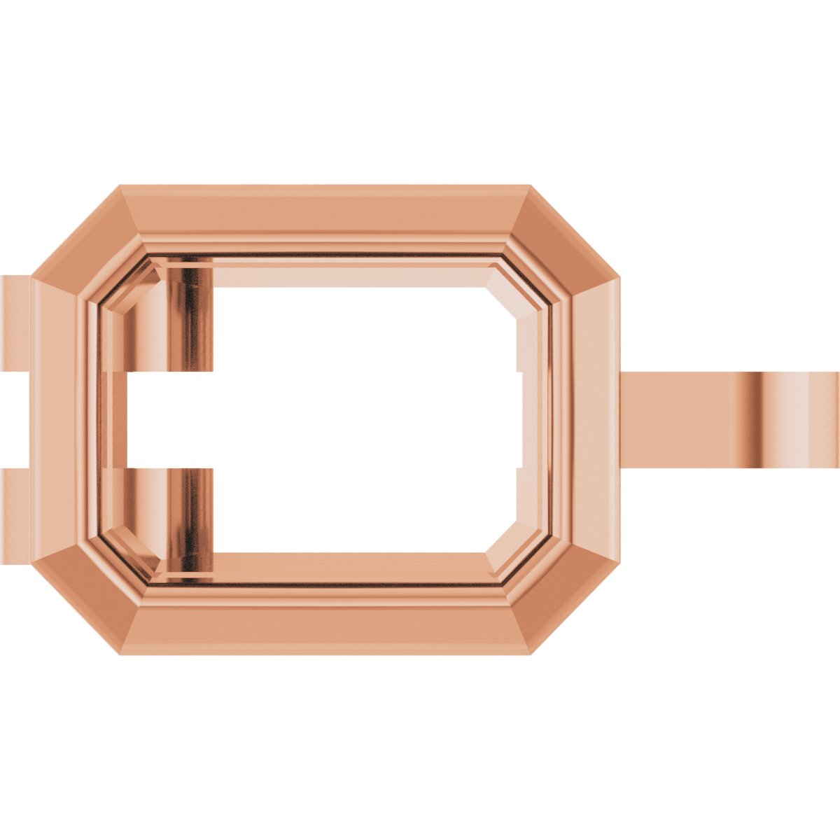 Bezel-Set Line Bracelet Link for BRC1017