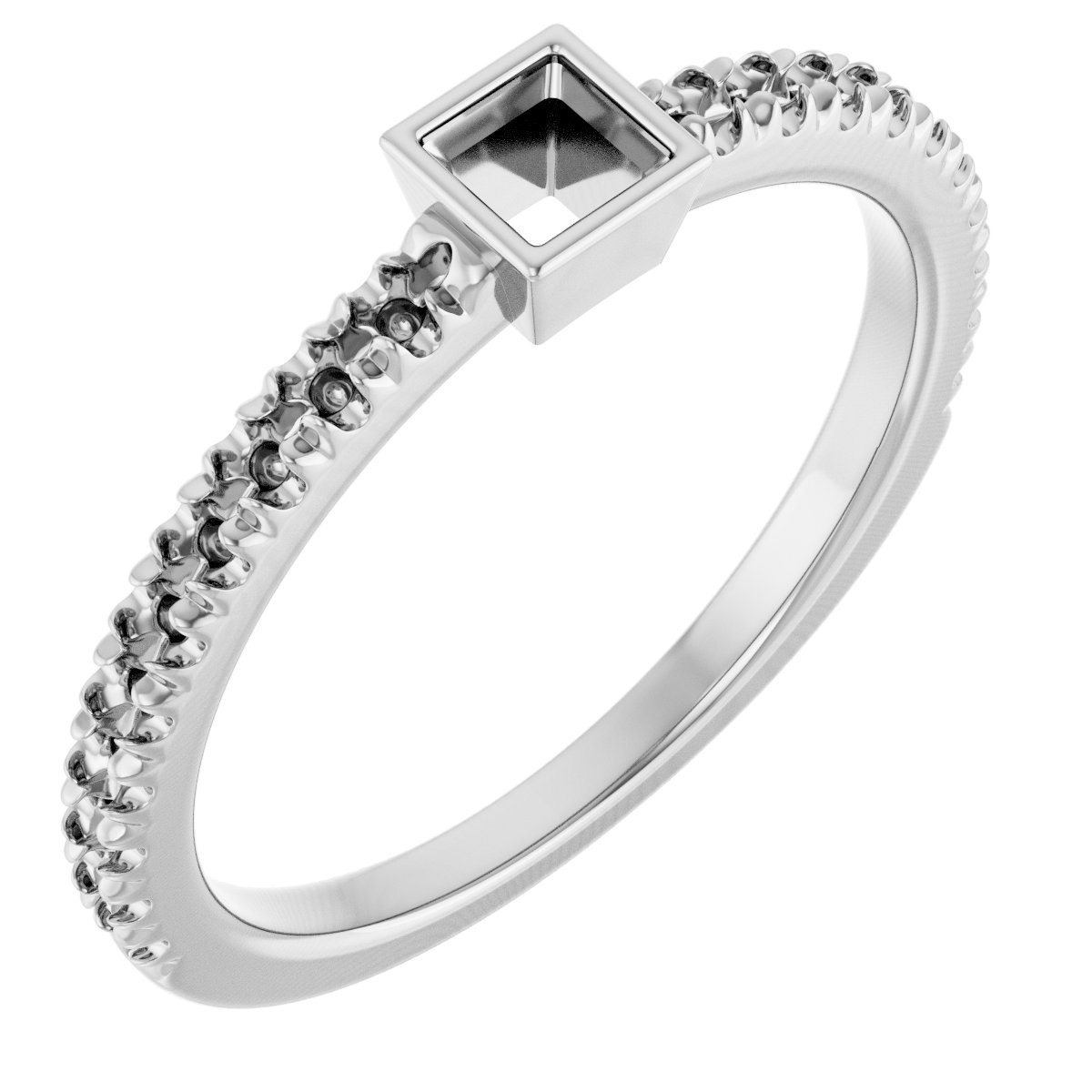 14k White Gold