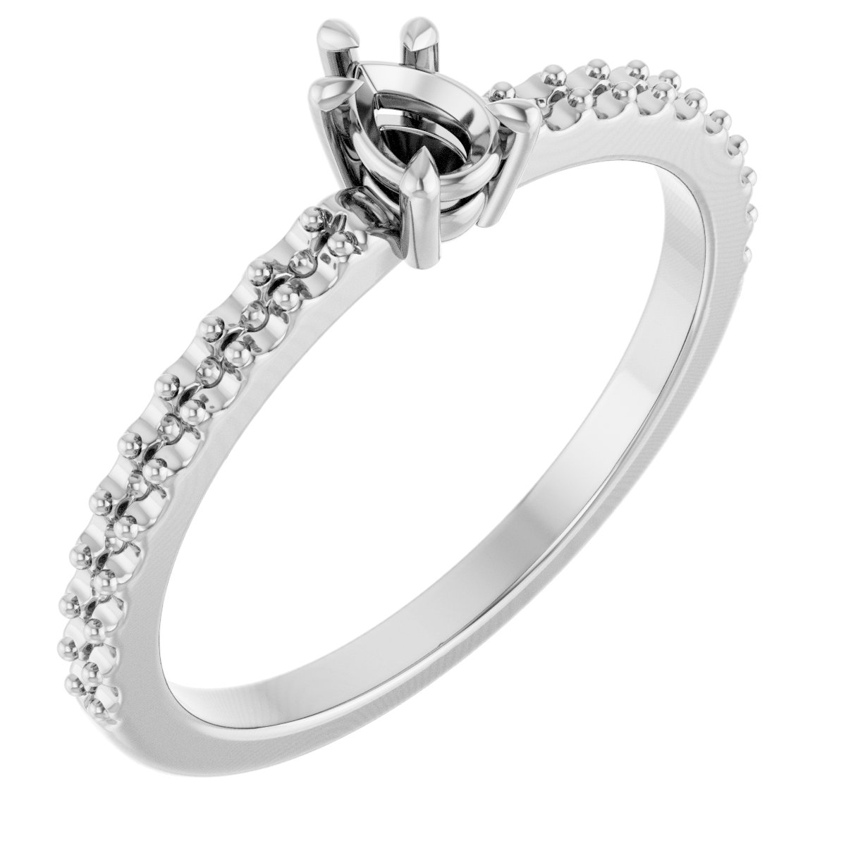 14k White Gold