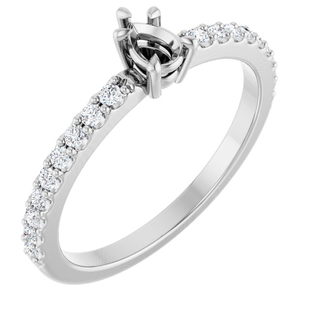 14k White Gold