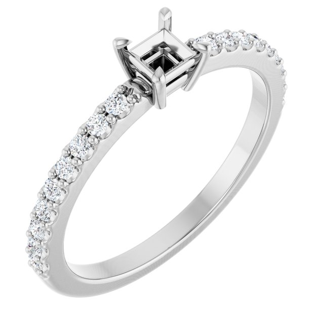 14k White Gold