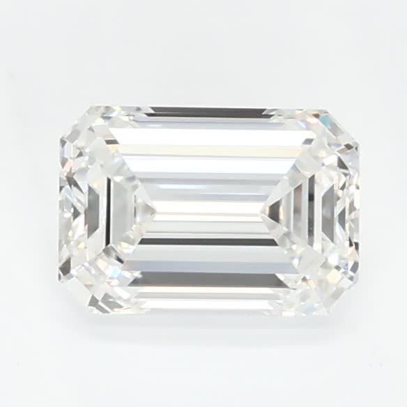 0.5 Carat Emerald Cut Lab Diamond