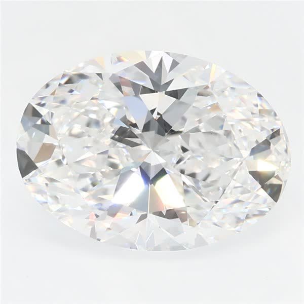 OVAL 2.08ct D VVS2