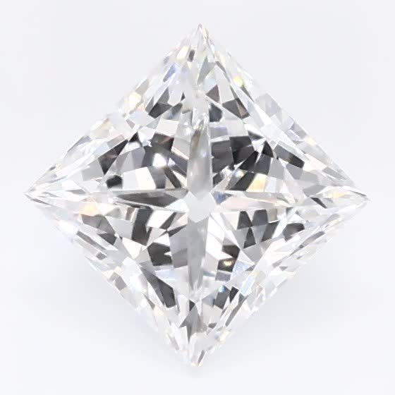 0.53 Carat Square Cut Lab Diamond