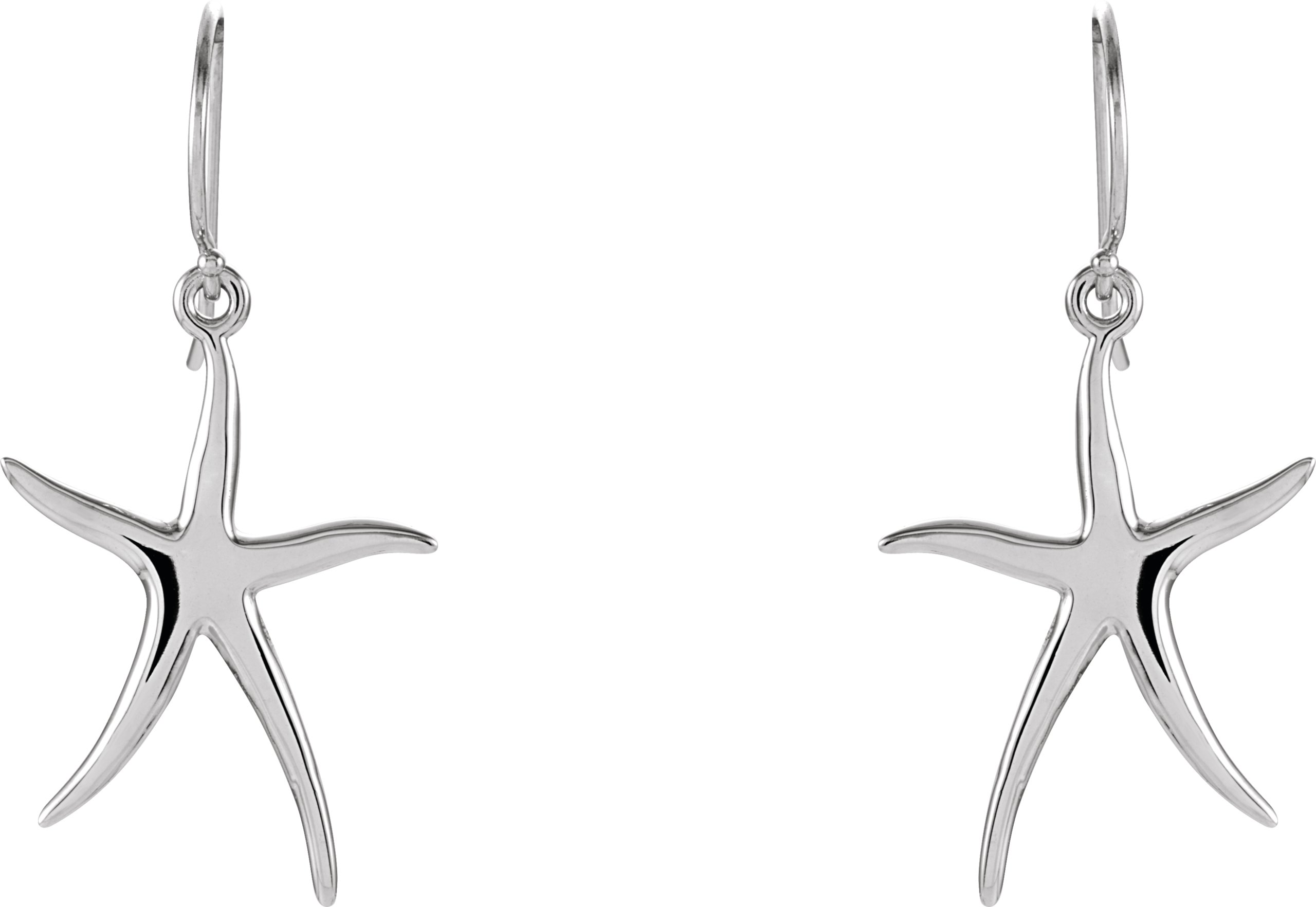 Starfish Earrings view 2