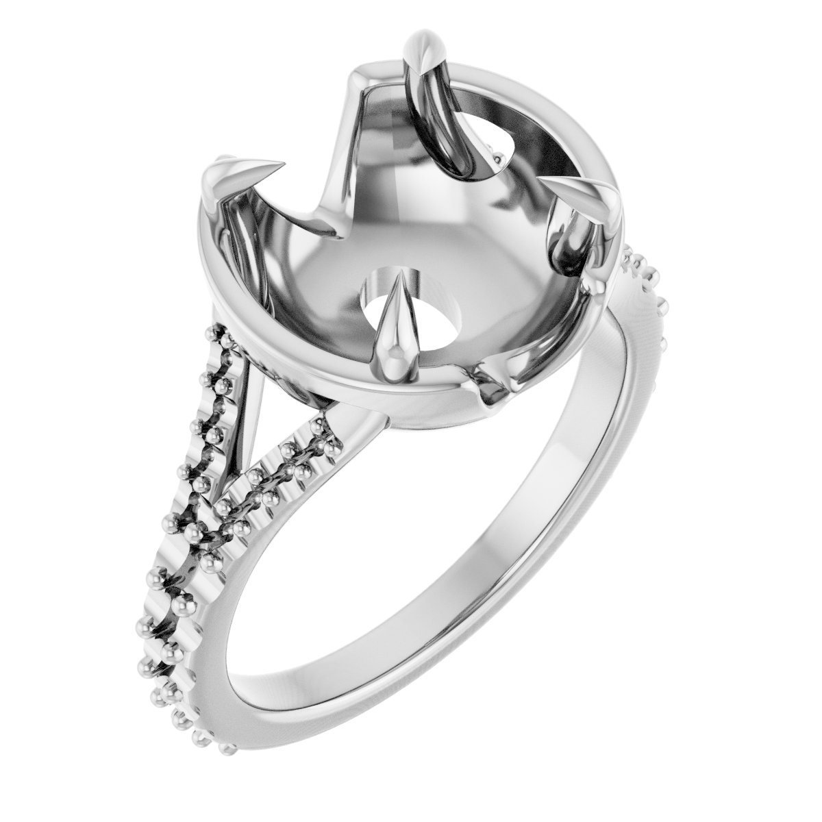 Claw-Prong Engagement Ring