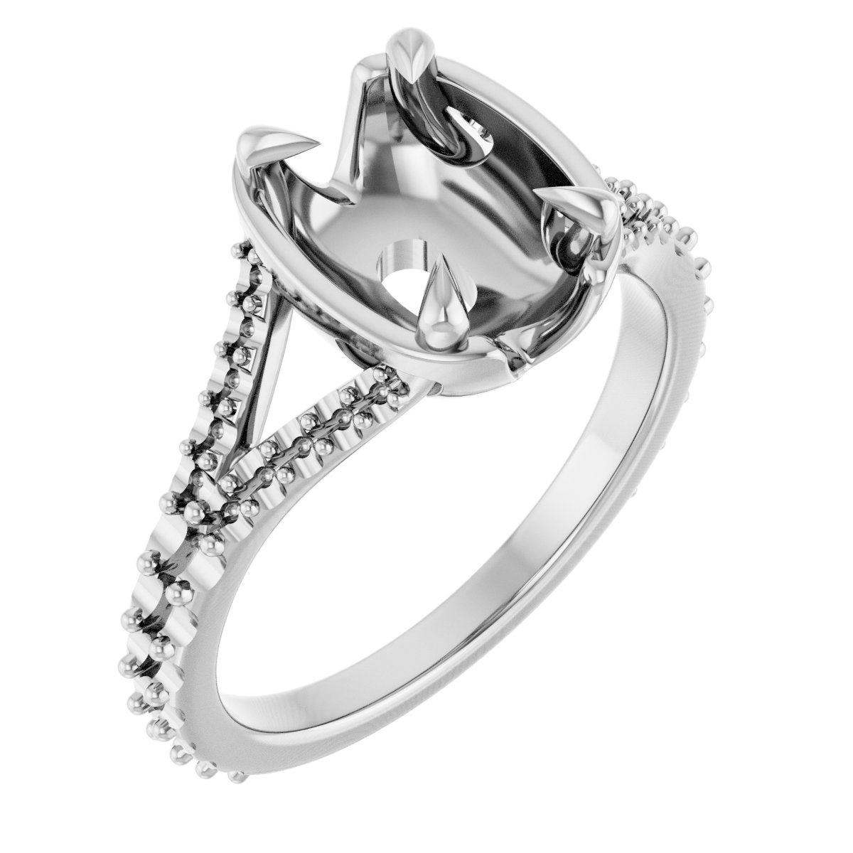 Claw-Prong Engagement Ring