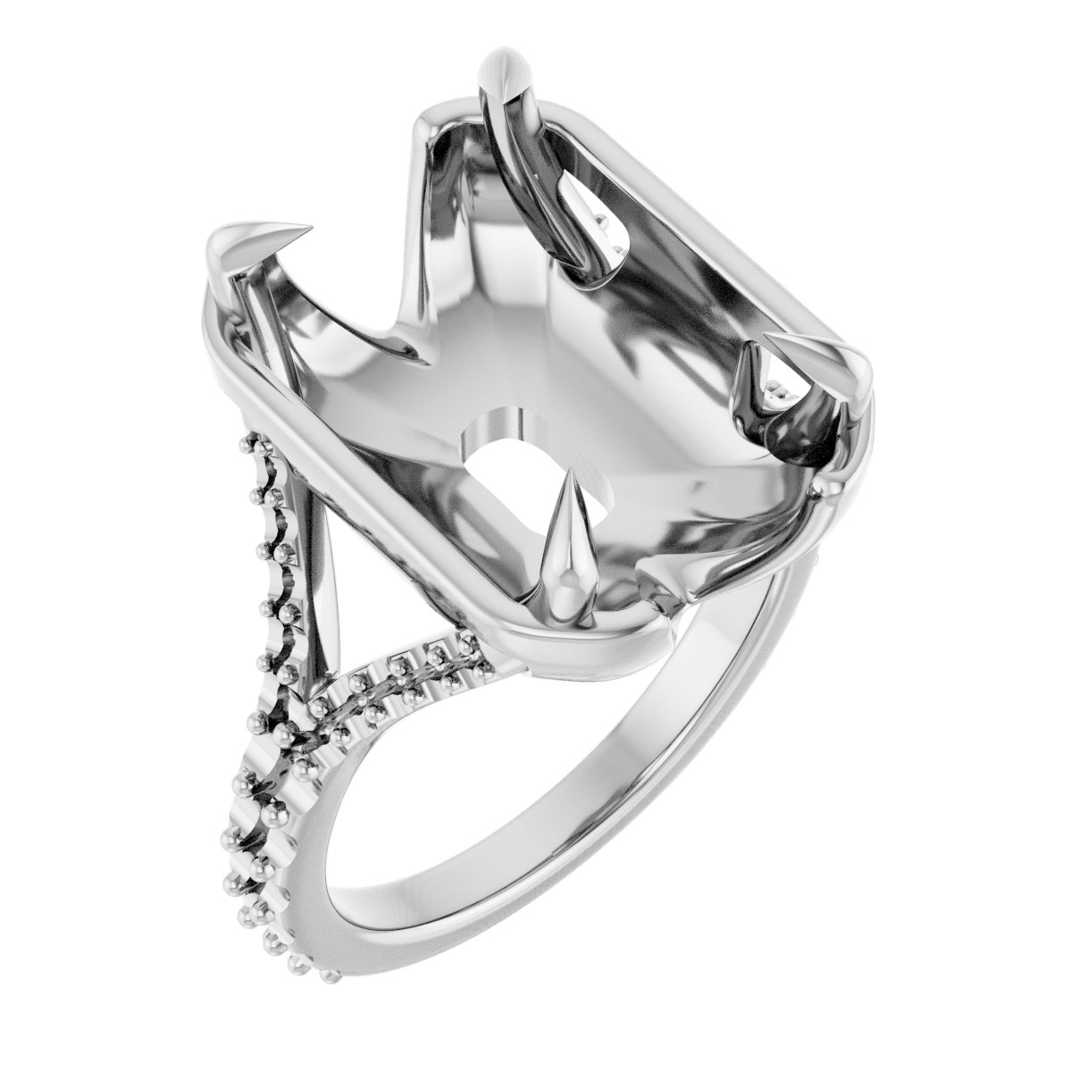 Claw-Prong Engagement Ring