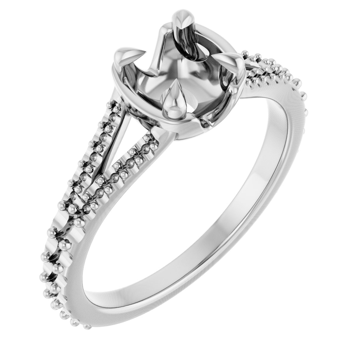 Claw-Prong Engagement Ring
