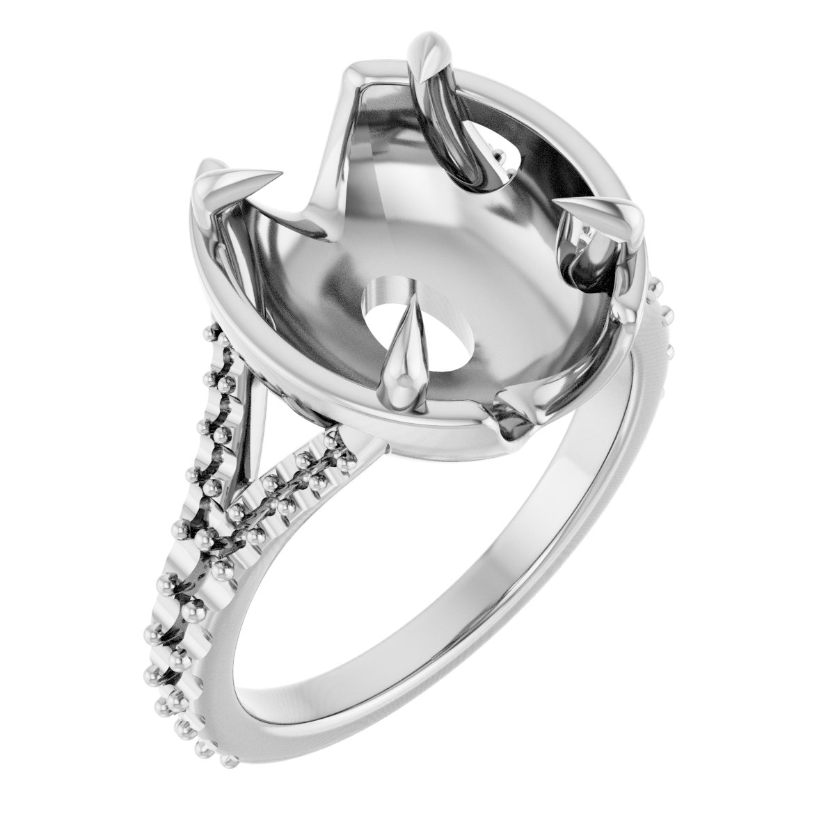 Claw-Prong Engagement Ring