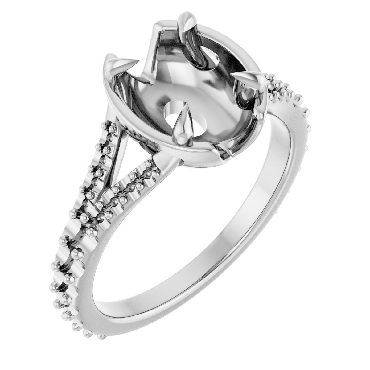 Claw-Prong Engagement Ring
