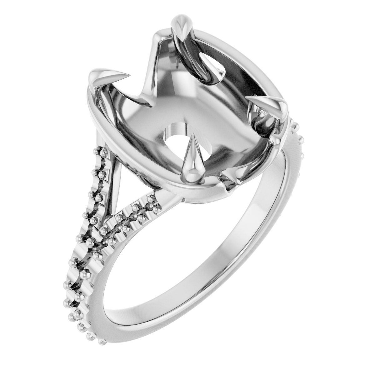 Claw-Prong Engagement Ring