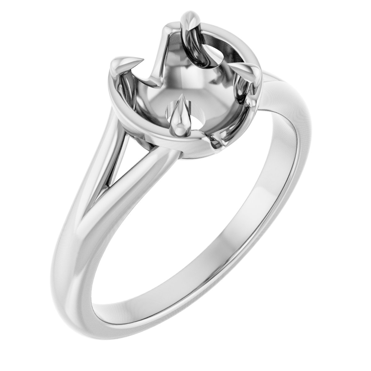 Claw-Prong Engagement Ring
