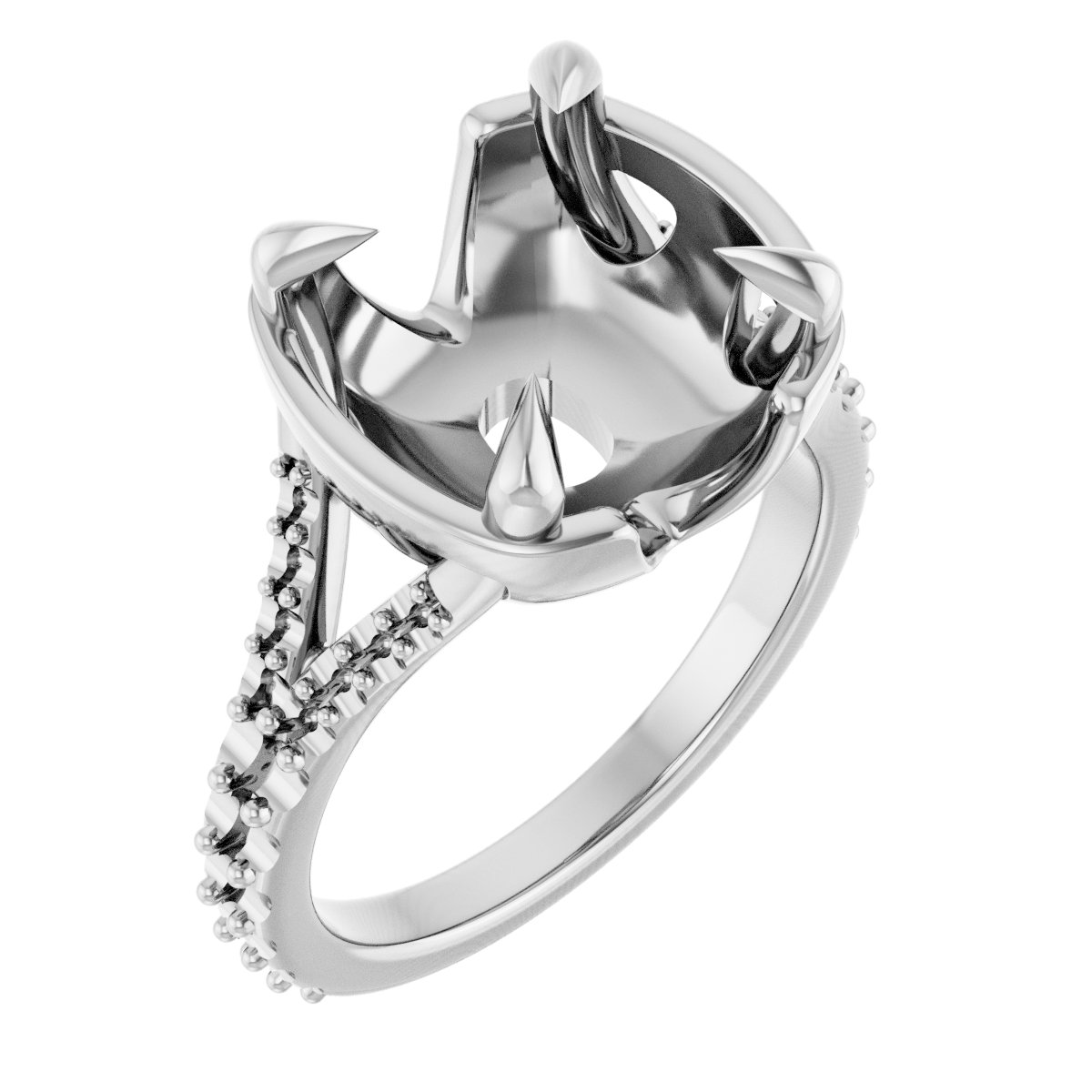 Claw-Prong Engagement Ring