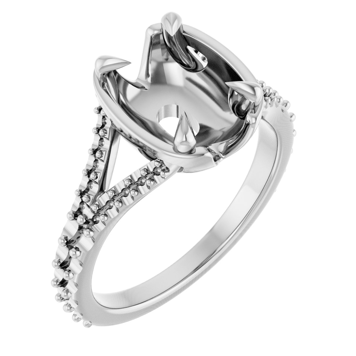 Claw-Prong Engagement Ring