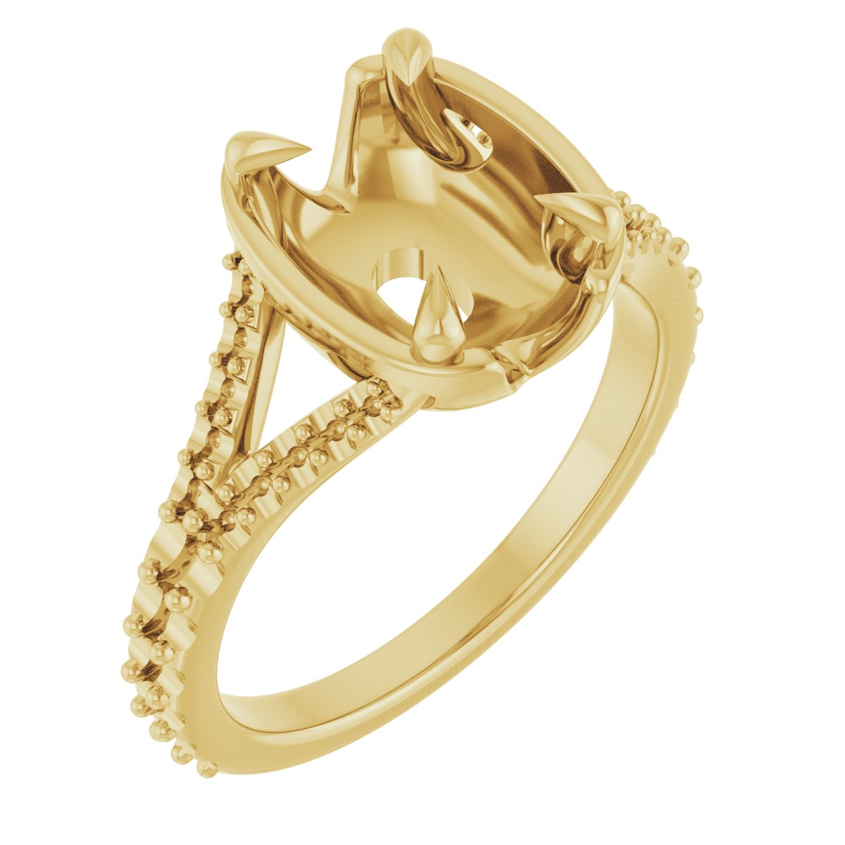 Claw-Prong Engagement Ring