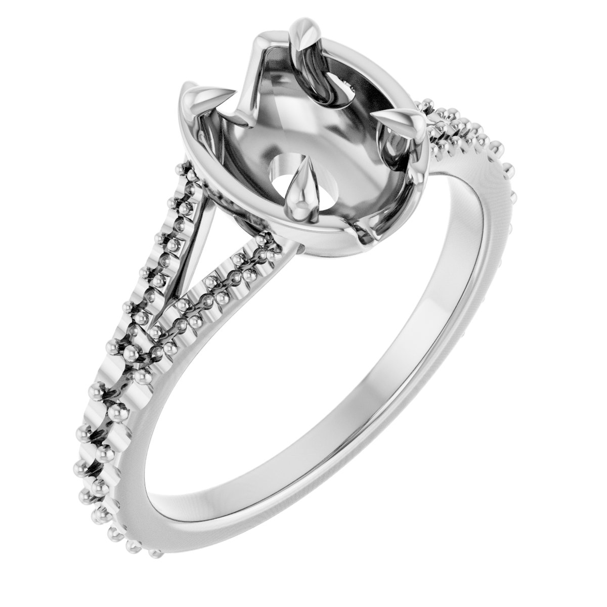 Claw-Prong Engagement Ring