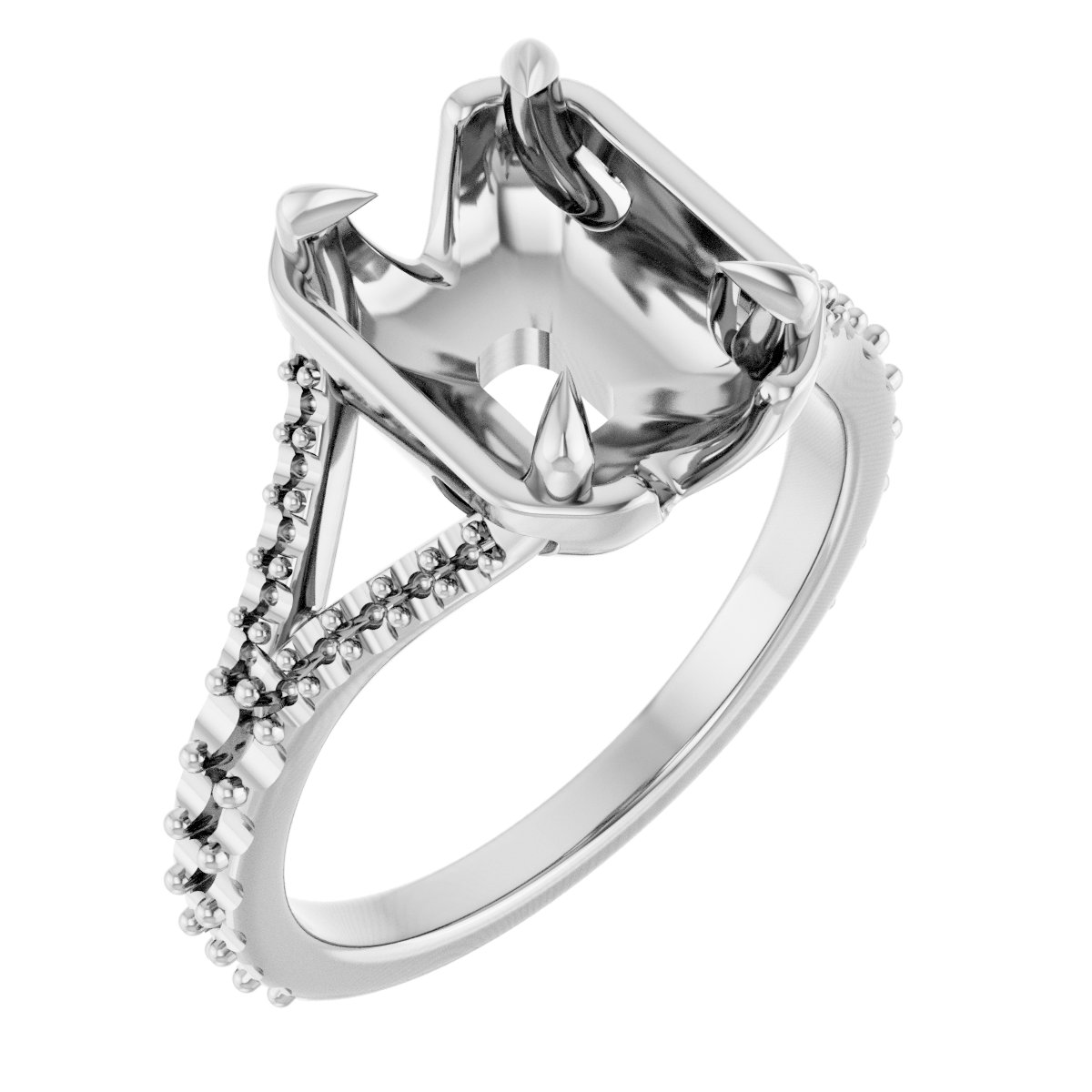 Claw-Prong Engagement Ring
