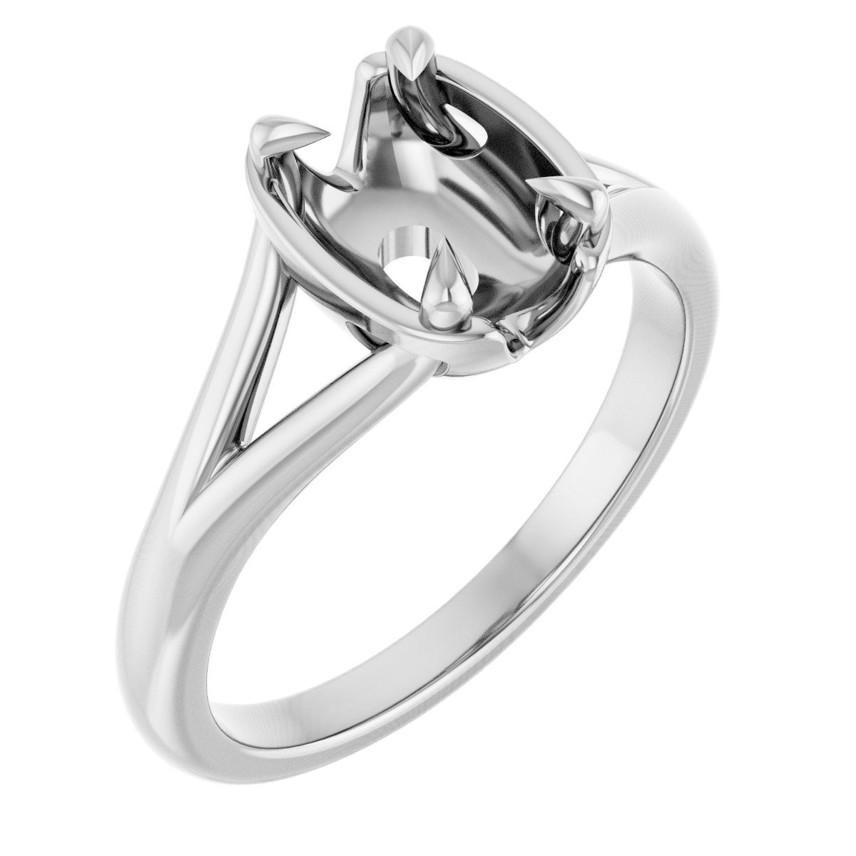Claw-Prong Engagement Ring