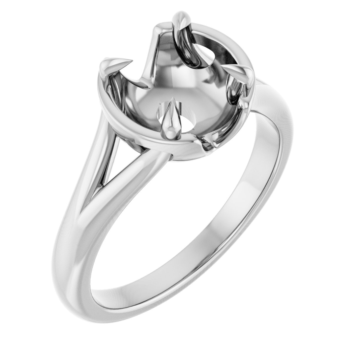 Claw-Prong Engagement Ring