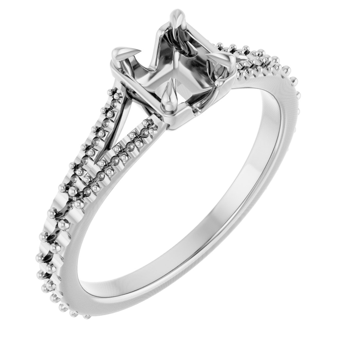 Claw-Prong Engagement Ring