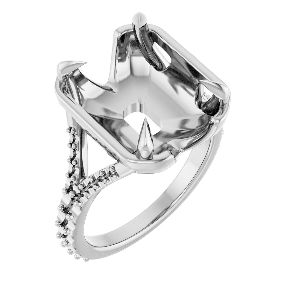 Claw-Prong Engagement Ring