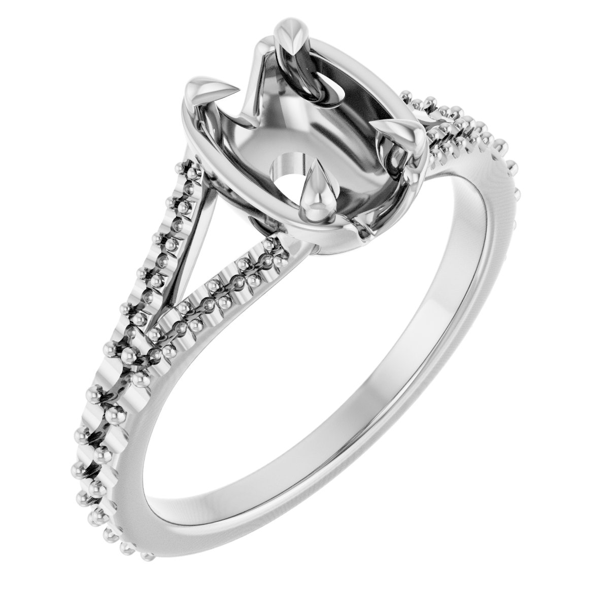 Claw-Prong Engagement Ring