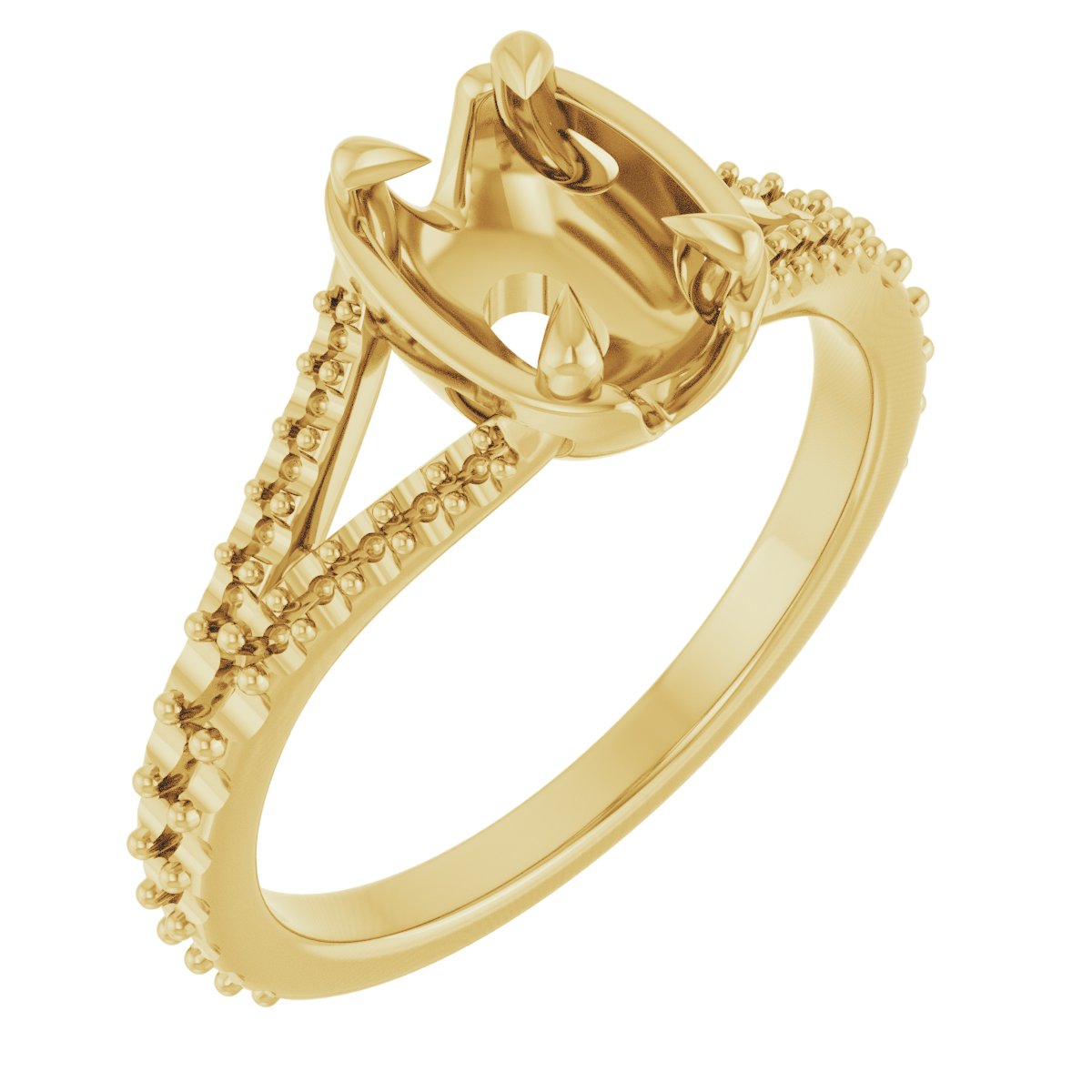 Claw-Prong Engagement Ring