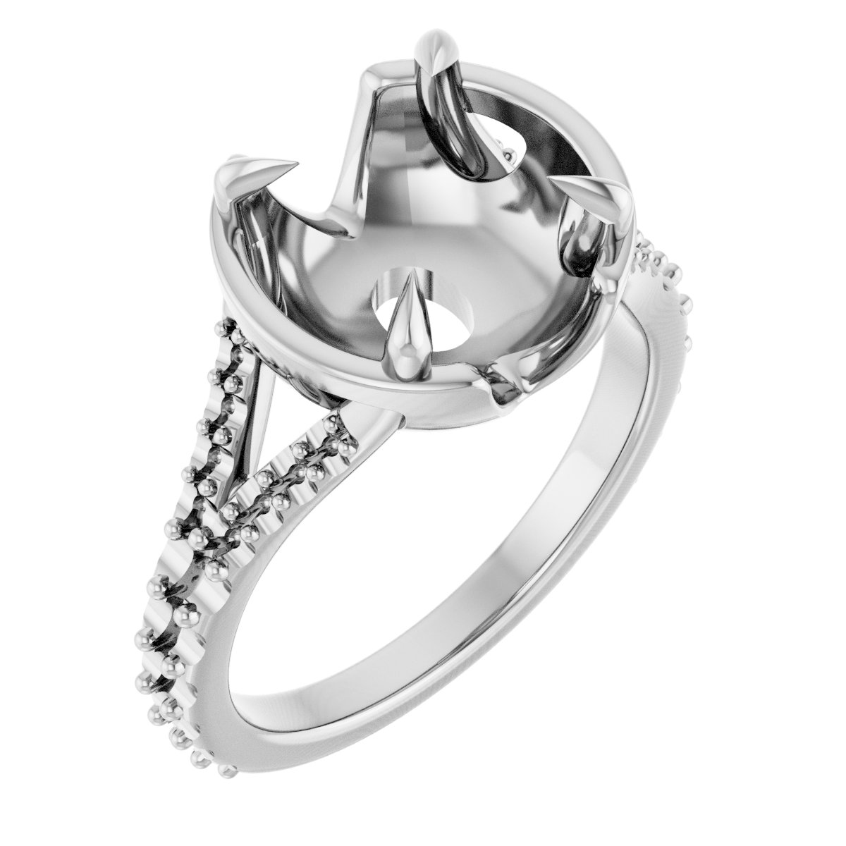 Claw-Prong Engagement Ring